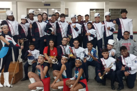 Banda infantil de Álvares Machado Campeã Copa Confabansul de Santa Catarina