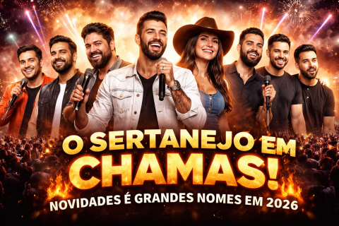🎤🔥 O SERTANEJO EM CHAMAS: 2026 COMEÇA COM GRANDES NOMES, NOVIDADES E MUITA EMOÇÃO